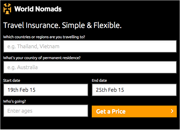 World Nomad Travel Insurance 